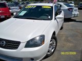 2005 Satin White Pearl Nissan Altima 2.5 S #14798674