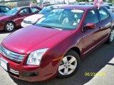 2007 Redfire Metallic Ford Fusion SE #14798639