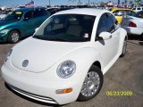 2004 Volkswagen New Beetle Campanella White