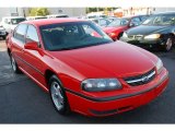 2000 Torch Red Chevrolet Impala LS #14842685