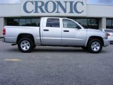 2008 Bright Silver Metallic Dodge Dakota SLT Crew Cab #14791289