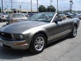 2005 Mineral Grey Metallic Ford Mustang V6 Premium Convertible #14842549