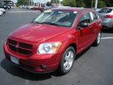 2007 Inferno Red Crystal Pearl Dodge Caliber SXT #14839615