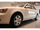 2008 Powder White Pearl Hyundai Sonata GLS #14926487