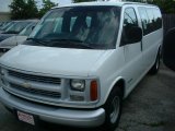 2002 Summit White Chevrolet Express 1500 Passenger Van #14988854