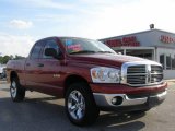 2008 Inferno Red Crystal Pearl Dodge Ram 1500 Lone Star Edition Quad Cab 4x4 #15004706