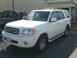 2003 Natural White Toyota Sequoia Limited 4WD #15037461