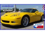 2006 Velocity Yellow Chevrolet Corvette Z06 #15067419