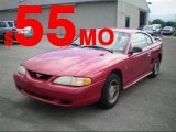 Laser Red Metallic Ford Mustang in 1997