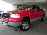 2007 Bright Red Ford F150 XLT SuperCab 4x4 #15056732