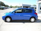 2009 Blue Metallic Nissan Versa 1.8 S Hatchback #15105240