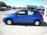 2009 Blue Metallic Nissan Versa 1.8 S Hatchback #15105237