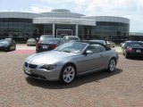 2007 Silver Grey Metallic BMW 6 Series 650i Convertible #15129163