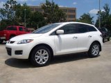 2007 Crystal White Pearl Mica Mazda CX-7 Grand Touring #15130707