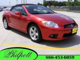 2009 Rave Red Pearl Mitsubishi Eclipse Spyder GS #15205349