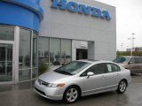 2007 Alabaster Silver Metallic Honda Civic EX Sedan #15200646