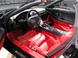 2004 Acura NSX T Targa Red Interior