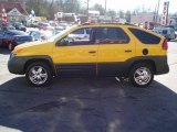 2001 Aztek Yellow Pontiac Aztek  #15275662