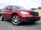 2007 Inferno Red Crystal Pearl Chrysler Pacifica Touring AWD #15262889