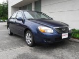 2008 Deep Ocean Blue Kia Spectra EX Sedan #15276925