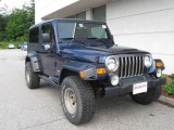 2005 Patriot Blue Pearl Jeep Wrangler Unlimited 4x4 #15276946