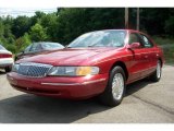 1996 Toreador Red Metallic Lincoln Continental  #15261568