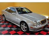 2002 Brilliant Silver Metallic Mercedes-Benz CLK 430 Coupe #15278730