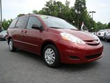 2008 Salsa Red Pearl Toyota Sienna LE #15272240