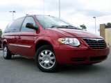 2007 Inferno Red Crystal Pearl Chrysler Town & Country Touring #15262899