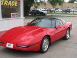 1993 Torch Red Chevrolet Corvette Coupe #15339409