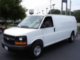 2008 Summit White Chevrolet Express 2500 Extended Cargo Van #15323048