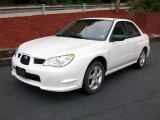 2007 Satin White Pearl Subaru Impreza 2.5i Sedan #15331163