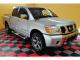 2005 Radiant Silver Nissan Titan SE Crew Cab 4x4 #15396048