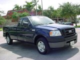 2007 Dark Blue Pearl Metallic Ford F150 XL Regular Cab #15385424