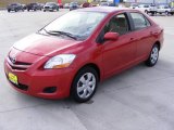 2008 Barcelona Red Pearl Toyota Yaris Sedan #1532928