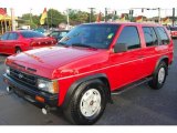 1991 Aztec Red Nissan Pathfinder SE 4x4 #15395301