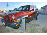2006 Inferno Red Pearl Jeep Liberty Sport #1534716