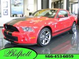 2010 Torch Red Ford Mustang Shelby GT500 Coupe #15468254