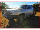 1999 Bright Silver Metallic Dodge Ram 2500 Laramie Extended Cab 4x4 Chassis #1534700