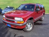 2001 Majestic Red Metallic Chevrolet Blazer LT 4x4 #15474418
