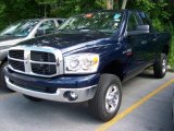 2007 Patriot Blue Pearl Dodge Ram 2500 SLT Quad Cab 4x4 #15456309