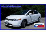 2007 Taffeta White Honda Civic EX Sedan #15459063