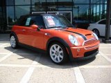 2006 Hot Orange Metallic Mini Cooper S Convertible #15465972