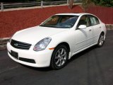 2006 Ivory White Pearl Infiniti G 35 x Sedan #15385342