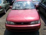 1997 Sunfire Red Pearl Metallic Toyota Corolla DX #15519540