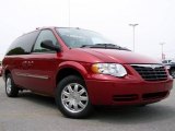 2007 Inferno Red Crystal Pearl Chrysler Town & Country Touring #15506248