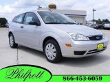 2007 CD Silver Metallic Ford Focus ZX3 S Coupe #15576025