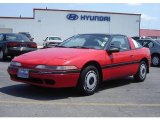 1990 Plymouth Laser Flash Red