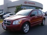 2008 Inferno Red Crystal Pearl Dodge Caliber SXT #15577296