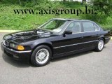 Jet Black BMW 7 Series in 1995